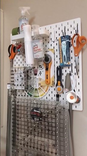 ORGANIZE YOUR SEWING ROOM WITH SKADIS FROM IKEA