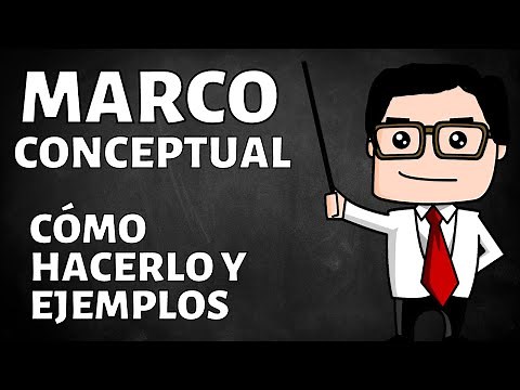 The CONCEPTUAL FRAMEWORK: parts, how to do it step by step and examples📝