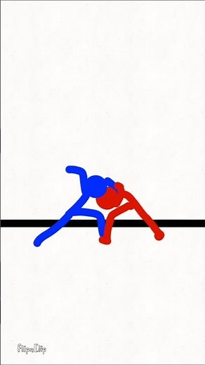 The ultimate Stickman showdown🆚: Blue vs Team Red #animation #stickman