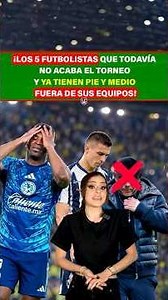 ¡Los 6 futbolistas que todavía no acaba el torneo y ya tienen pie y medio fuera de sus equipos!