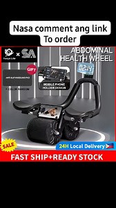 3.7K views | Abdominal wheel roller Beginner Abdominal health wheel Support Rebound Abdominal Wheel fitness equipment With hassock abs workout equipment abs exercise equipment | ✅️✨️ Lazada https://invol.co/cllf79e | Kmjs Fanatics | Facebook