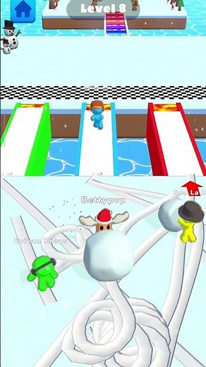 lce runner battle snow race 48