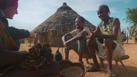The African food survival day that brought us into the heart of Hamar culture