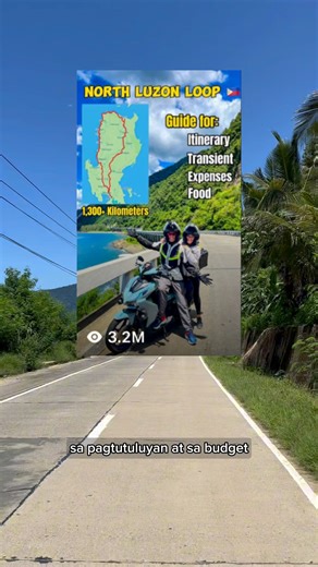 3.2 million views na pala etong video ng North Luzon Loop Namin. 🥰 Salamat po sa suporta ‼️ NORTH LUZON LOOP 🇵🇭 Complete guide ng Itinerary 4 days 3 nights Total Expenses at Transientna affordable. Pwede nyo sundan ito para hindi na kayo mahirapan sa pag pplano. Transient: 1st night Vigan Transient by Ivy Dianne 2nd night HM Transient Tuguegarao City 3rd night RedDoorz Total Expenses: 7,069 pesos ipapaliwanag ko sa video. 😊 Thank you lord sa pag gabay sa amin sa ride na to! 🙏 #NorthLuzonLoo