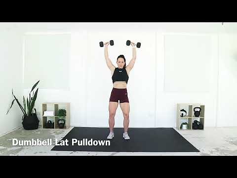 Dumbbell Lat Pulldown