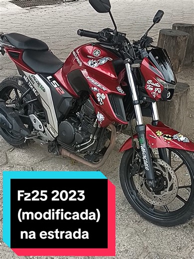 Exploring the Modified 2023 Yamaha FZ25 in Ananindeua