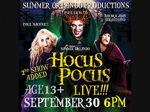 Performance Added for Hocus Pocus Live