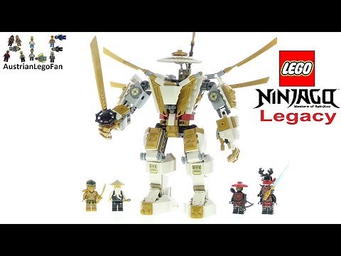 LEGO Ninjago 71702 Golden Mech - Lego Speed Build Review