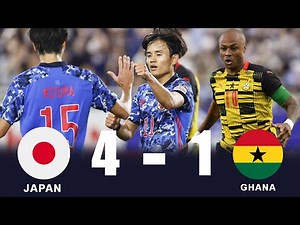「狂ってる…」日本代表、アフリカの強豪ガーナを4－1撃破！久保建英と三笘薫が凄すぎる圧巻パフォーマンスでガーナを圧倒！2022/6/10