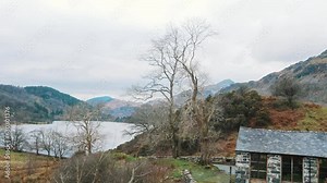 Snowdonia National Park in North Wales of the United Kingdom. Snowdonia is a mountain range and a region in North of Wales. High quality 4k footage