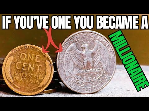 Top 20 Rare and Valuable Coins: Wheat Pennies and Washington Quarters Worth Big Money