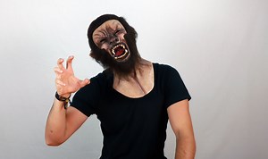 Watch Wolfman Latex Mask on Amazon Live