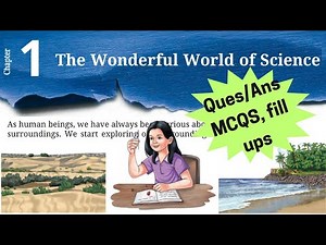 MCQ | The Wonderful World of Science / Class 6 Science Chapter 1 #curiosityclass6 #class6science