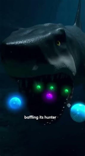 This Deep Sea Fish Just Tricked a Shark #wildlife #science #shorts