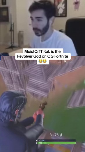 MoistCr1TiKaL: Dominating as the Revolver God in Fortnite