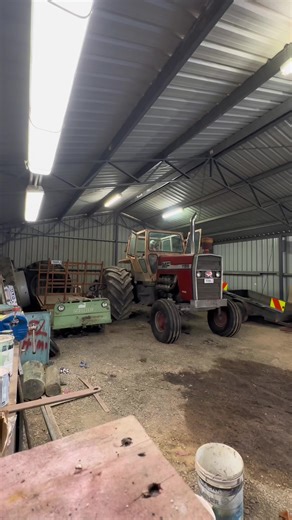 Restoring Massey Ferguson 1155 V8 Tractor with Cabin