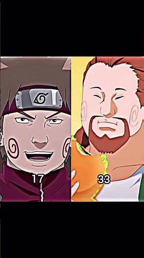 All Naruto characters in their childhood vs adult age 🥶🥶