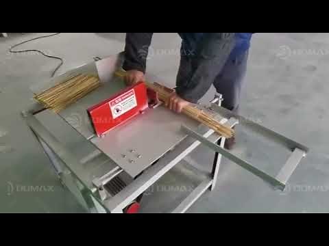 Good Quality Wood Bamboo Toothpick Making Machine With Full Production Line