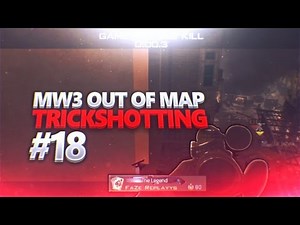 MW3 OUT OF MAP TRICKSHOTTING #18(4 SHOTS!)