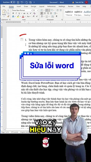 Khắc phục lỗi thụt dòng trong Word dễ dàng