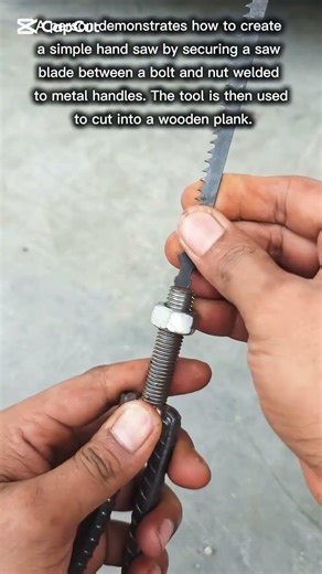 DIY Hand Saw Tool Creation