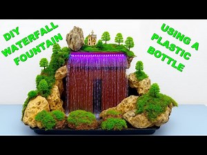 How to Make Waterfall Using Bottle