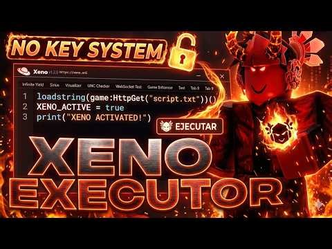 🔥 COMO DESCARGAR XENO EXECUTOR ROBLOX PC SIN EMULADOR y SIN KEY + SCRIPT KICK A LUCKY BLOCK 2026