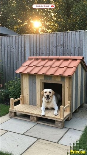You Won’t Believe This DIY Dog House Transformation! #angst #exe