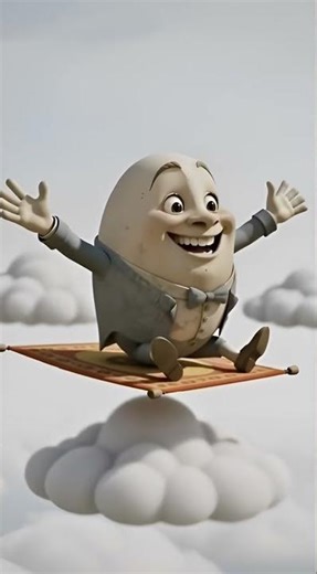 Humpty Dumpty Magic Adventure | Flying, Jumping & Dancing Fun for Kids #viral #animation