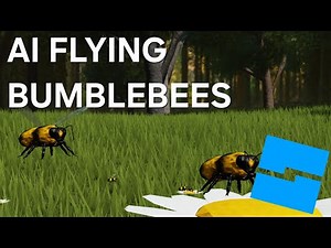 AI Flying Bumblebees | Roblox Studio