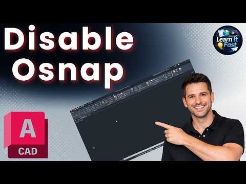 How to Disable Object Snap in AutoCAD (2026 Updated)