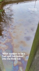 ‘Thousands of gallons of fuel’ leak into river as residents hit out. i.stv.tv/3GDgBCY | STV News
