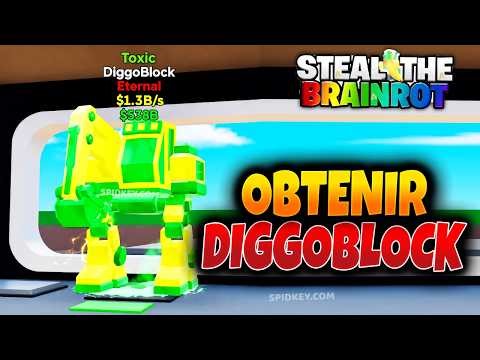 Comment Obtenir le DIGGOBLOCK Steal the Brainrot