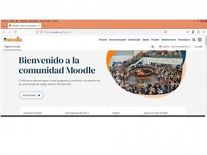 Video tutorial Moodle 4.11. Descargar instalar. Descripción paso a paso.