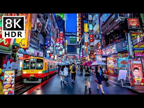 Tokyo's Urban Expanse: The World's Largest City in 8K HDR