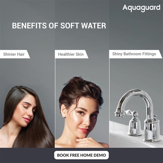 Introducing premium automatic bathroom water softeners to help you get rid of hard water that can cause hair fall, dry itchy skin and stains on tiles and bathroom fittings. | Eureka Forbes
