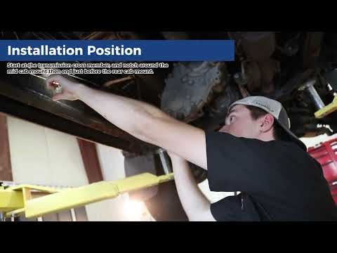 Center/Mid Rear Frame Repair Kit Fit for 2007-2014 Chevy Silverado & GMC Sierra