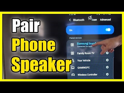 How to Pair Bluetooth Speaker or Soundbar to Android Phone (Fast Tutorial)