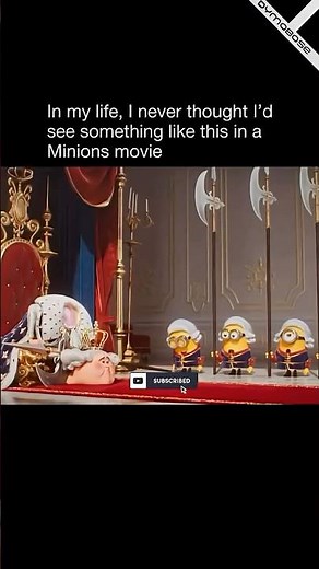 I never thought I'd see something like this in a Minions movie - Meme