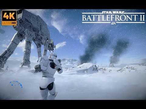 Star Wars Battlefront 2 (2017) galactic assault - Republic vs First Order - Hoth Delta outpost