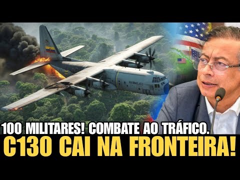 A cargo plane carrying Air Force troops crashed at the border during a combat operation!
