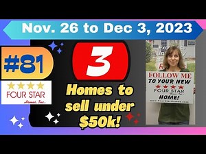 #81) Three New Florida Mobile Homes for Sale Right Now! Four Star, 12/3/23