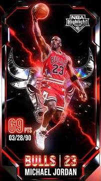 Michael Jordan’s 69-Point Masterpiece | Highlight Card (1990)