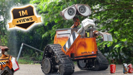 Build a DIY RC Wall-E robot that will blow your mind