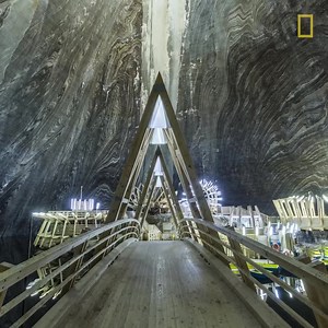 29K views · 1.8K reactions | Turda Salt Mine - Discover a futuristic-looking world deep within a defunct salt mine in the #Transylvania region of #Romania Read about this stunning salt mine: https://draculafanclub.com/turda-salt-mine/ If you click the ads on the website, Google Adsense earnings will be donated to ukrainian refugees   National Geographic | Vlad the Impaler - Dracula | Facebook