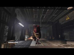 Primal Carnage: Extinction: Volcano Tyrannosaurus rex (Freeroam gameplay)