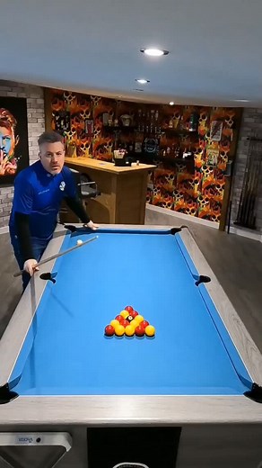 How I pot off the cut break in pool #8ball #reelsinstagram #pooltips #ultimatepool #fypreels | Pool Tips