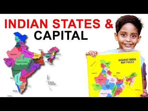 India Map Puzzle | Mapology game | Learn Indian map for kids | #TeluguPeopleTV1