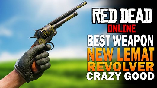 BEST Red Dead Online Weapon! The Lemat Revolver! Red Dead Redemption Online Update