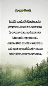 “Groupthink: Why Smart People Make Dumb Decisions Together” #darkpsychology